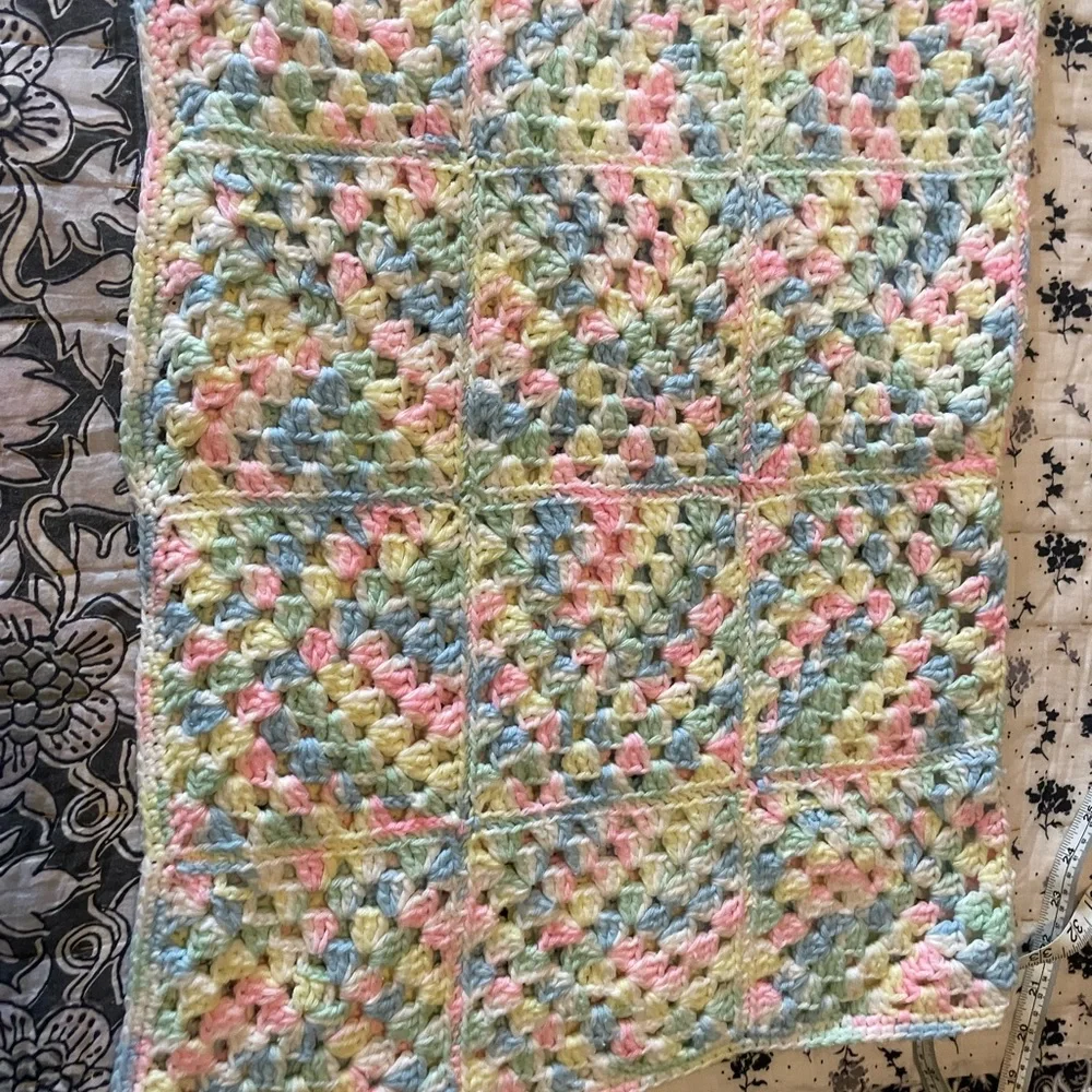 Colorful Crochet Blanket